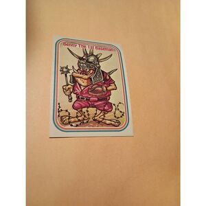1988 Leaf Awesome All Stars Trading Card 51 Benny 1st Baseman Baseball Parody